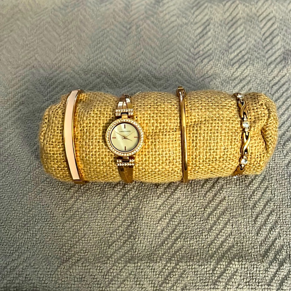 Anne Kline Four piece watch set